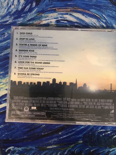 Music CD Sampler Inspired By The Pursuit Of Happyness (CD, 2006) - Bild 2 von 2