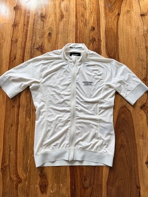 Pas Normal Studios Mechanism Trikot Herren Gr. Small - Off White - kleine Beschädigung