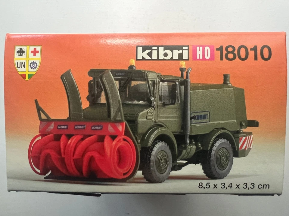 KIBRI 18010 Unimog With Snowplough Military Assembly Kitt - Ref.  A008 - Image 2 of 3