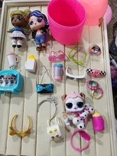Lol Surprise 2 Dolls 1 Pet Television Sun Glasses Lot #2