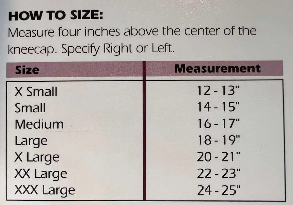 FLA Estabilizador de Rodilla Lateral "J" Forma de Contrafuerte (Negro) Pierna Derecha 2X-Grande Foto 2 de 4