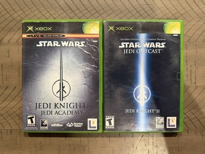 Star Wars Jedi Knight: Jedi Academy & II: Jedi Outcast; Both Boxed (Xbox, 2002)