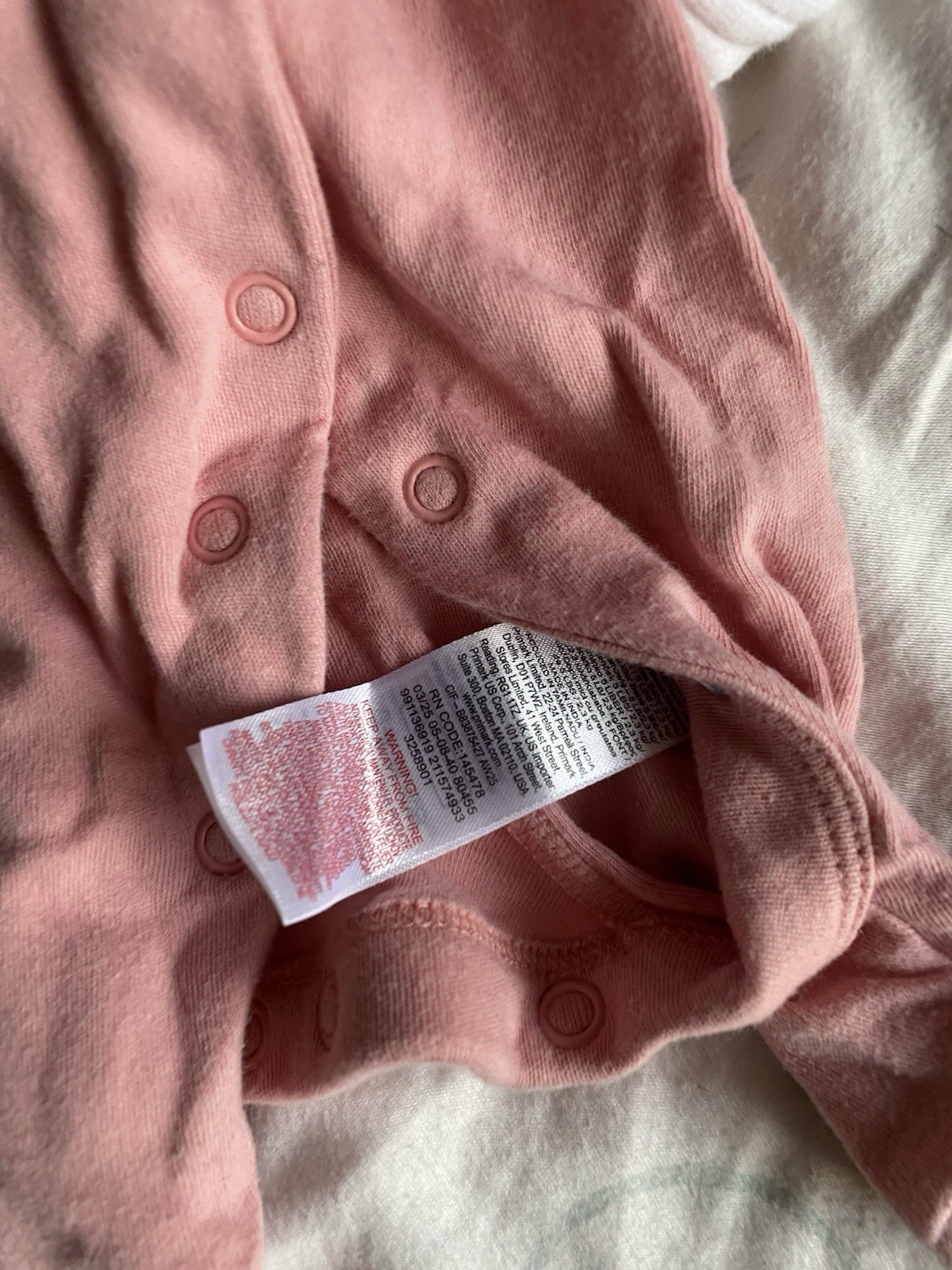 About 20 Baby Girls 0-3 Months Primark sleep suit and body suit Bundle
