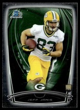 2014 Bowman Chrome Jeff Janis Rookie Green Bay Packers #214