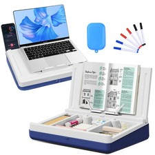 Lap Desk with Storage Cushion - Washable Portable Writing Lap Desk for Laptop...