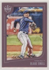 2019 Panini Diamond Kings Short Print Plum Framed Blake Snell #146 3a3