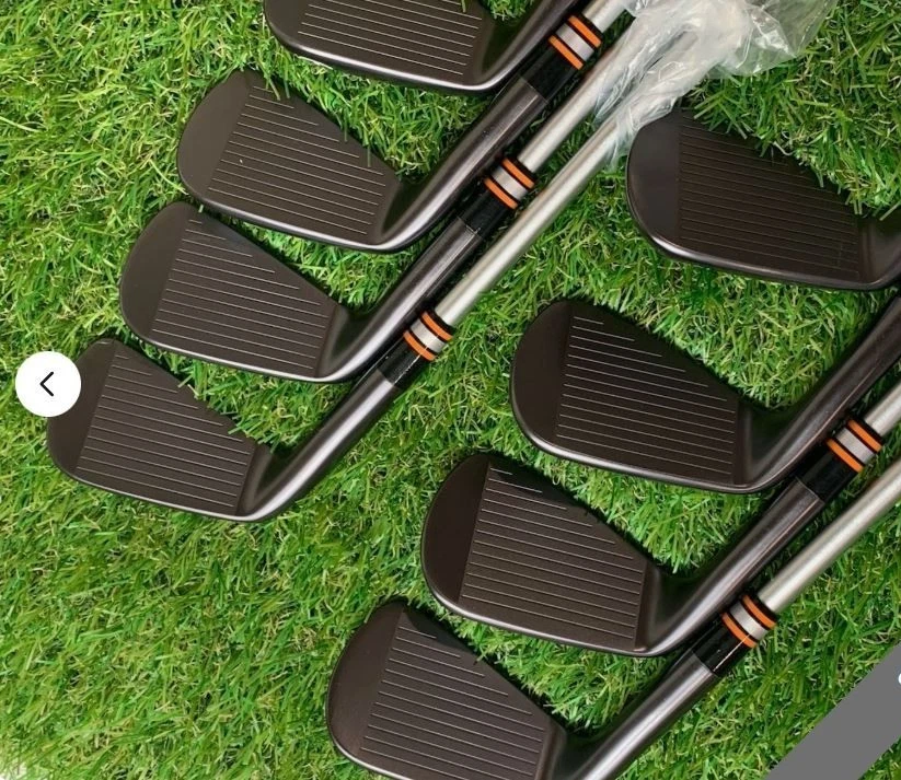 PowerBilt Atlas MB Forged Gunmetal 3-PW Iron Set KBS Tour C-Taper 120 Stiff NEW - Image 2 of 4