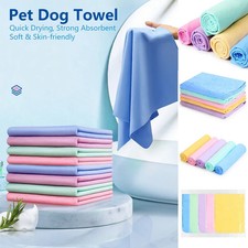 Pet Towel Quick Dry Dog Towel Bath Robe PVA Absorbent Cat Bath Towel Convenient