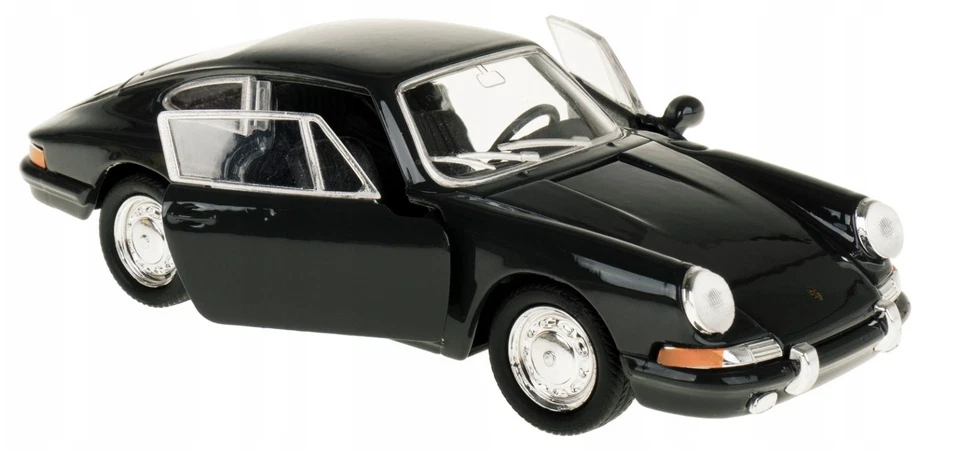 Welly 1969 Porsche 911 Gray 1:34 1:39 Scales 4.5 Inch Car US IMPORT DUTIES PAID - Image 2 of 4