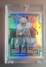 2017 Donruss Optic -LIONS #/99 Rookies Jarrad Davis #110 Holo Autographs 