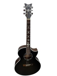 Schecter Synyster Gates SYN GA SC Acoustic Electric Guitar - Black