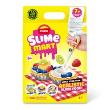 ZURU SLIME MART Small Bag FRUIT TART DIY Pretend Play Food 10 Piece Craft Set