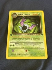 Dark Golbat 24/82 Team Rocket Regular 1° Edizione Carta Pokemon Gioco Leggero 