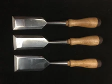 Witherby Wood Working Chisel Set SAMSON UNION HARDWARE CO. USA LARGE SIZE
