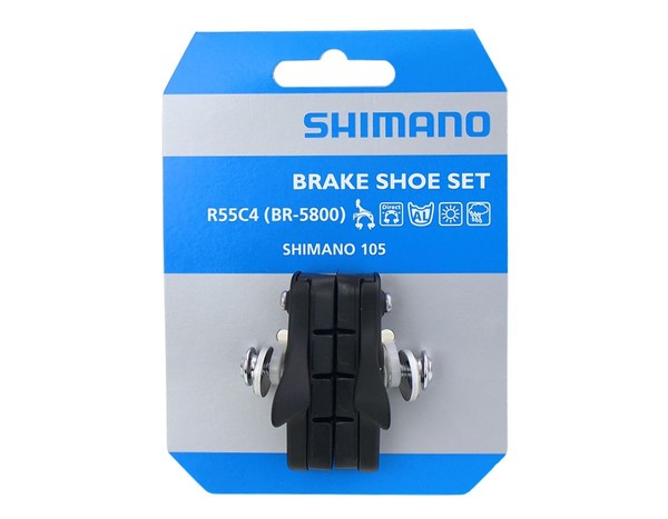 1 Paar Shimano Bremsschuhe R55C4 105 Rennrad Felgenbremsen BR-5800 Cartridge-image