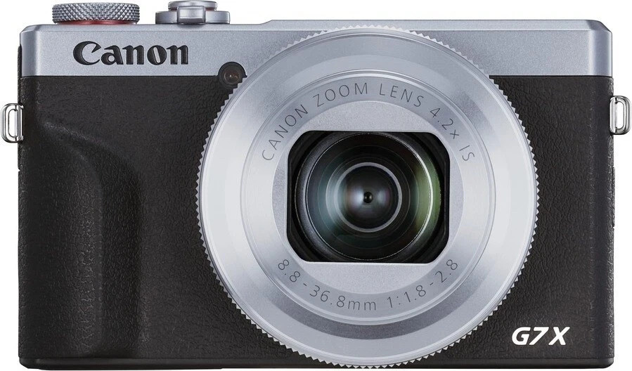 Canon PowerShot G7 X Mark III Camera 20.1 MP Compact Camera - Silver, from dealer!