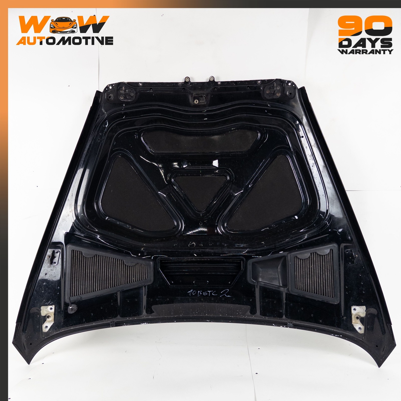 04-13  BENTLEY CONTINENTAL GTC GT FLYING SPUR FRONT HOOD BONNET PANEL BLACK OEM