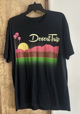 2016 Desert Trip Concert Men's XL T Shirt Stones Dylan McCartney Neil Young Who