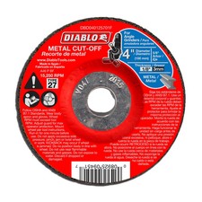 DIABLO DBD040125701F 4" Type 27 Metal Cut-Off Disc