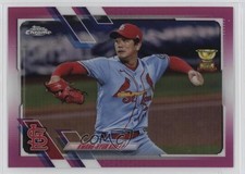 2021 Topps Chrome Pink Refractor Kwang-Hyun Kim #153 05v0