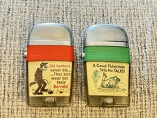 2 1950s SCRIPTO-VU-LIGHTER-Theme and Slogan-B...