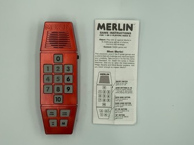 Vintage Parker Brothers MERLIN Game - TESTED AND WORKING EUC
