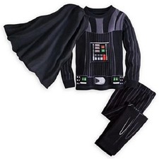 Disney Store Star Wars Darth Vader Costume Pajama Set Cape Sith Dark Lord Boy 10