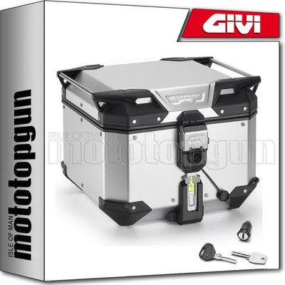 OUTBACK EVO SMART ANODIZED TOP CASE 42 LT GIVI KAWASAKI NINJA 300 2018 18