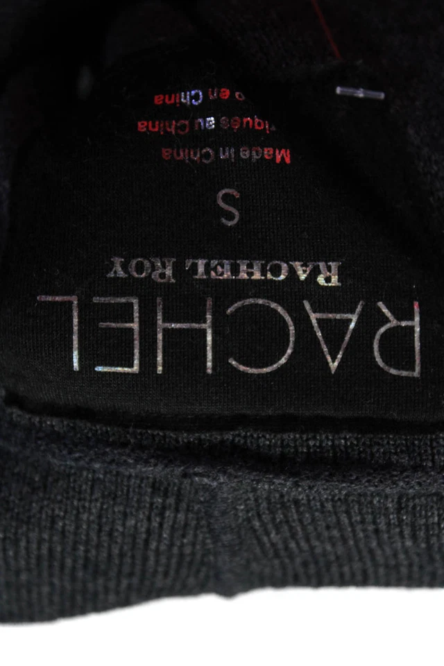 Sudadera con capucha gris de manga larga de mezcla de algodón de Rachel Rachel Roy para mujer talla S Foto 4 de 4