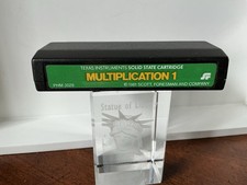 Texas Instruments Solid State Cartridge Multiplication 1 Untested