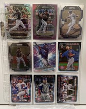 Chicago Cubs Topps Panini MLB Baseball Trading Card Lot Of 9 Jake Burger Amaya 