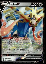Zacian V - Holo Promo SWSH: Carte Promo Spada e Scudo SWSH018 NM