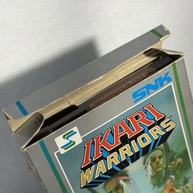 Ikari Warriors 1⭐️NICE Complete CIB 3 Screw Hangtab ⭐️Nintendo NES Original Box