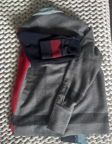 Greg Lauren Patchwork Wool Blanket Kimono Jacket Size 4 Men's L - product listing photo