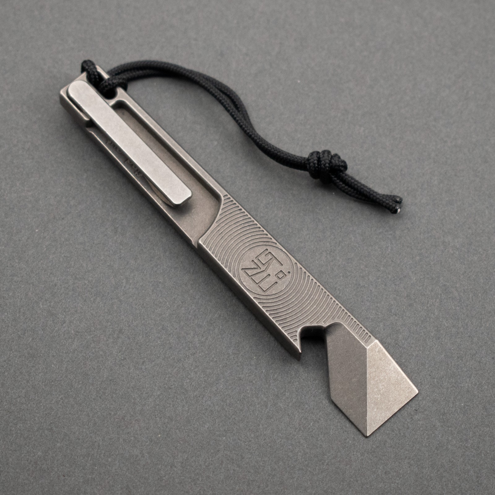 RARE! Nice Guy Machine Co. FAFO Side Piece Titanium EDC Prybar, NGMCo USA Made