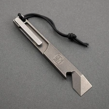 RARE! Nice Guy Machine Co. FAFO Side Piece Titanium EDC Prybar, NGMCo USA Made