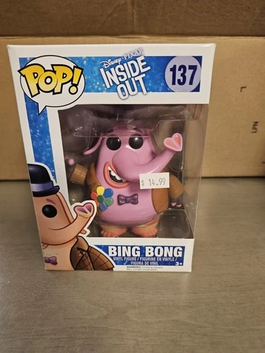 Funko Pop! Disney Pixar Inside Out Bing Bong #137 Vinyl Figure In Box JJ0309WH