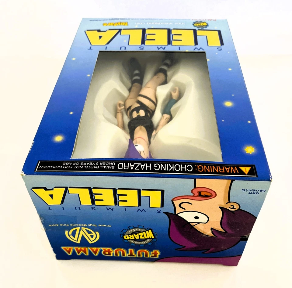Swimsuit Leela Futurama Rare Toyfare Exclusive Clayburn Moore Wizard World 2001 - Image 3 of 4
