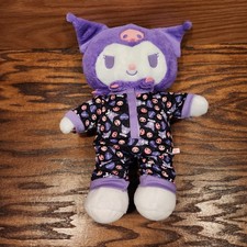 Build A Bear Purple Kuromi  Sleeper Pajamas PJs Hello Kitty Sanrio Plush BAB