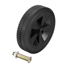 7.7" Universal Air Compressor Wheel with Screw & Nut with 0.5" Dia Hole