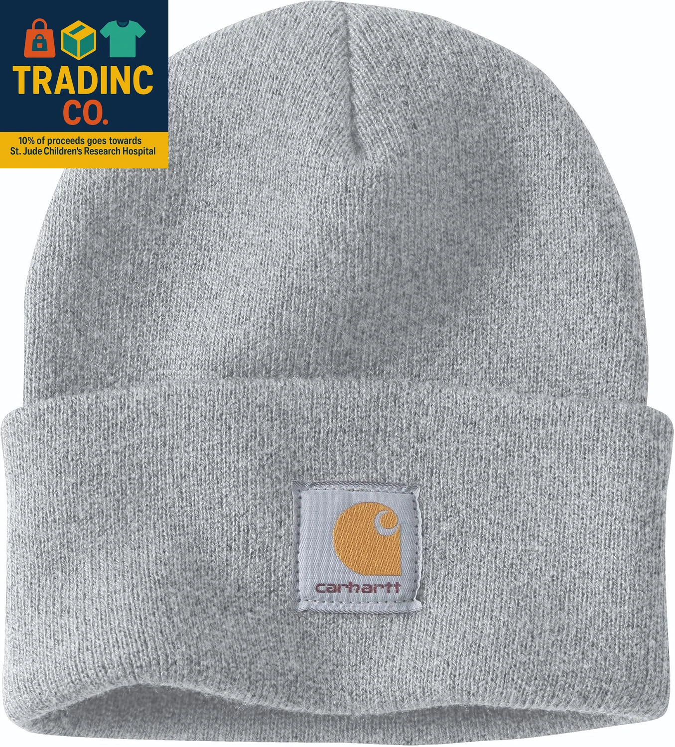 Men's Knit Cuffed Beanie Hat for Cold Weather Protection