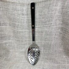 EKCO Stainless Vanadium Slotted Spoon Black H...