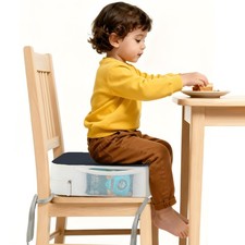 Booster Seat for Kitchen Chair, 3.8" Toddler Booster Seats for Dining Table w...