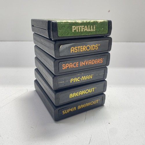 Lot Jeux Atari 2600 Non Testés, BATTLEZONE, VANGUARD, POLE POSITION