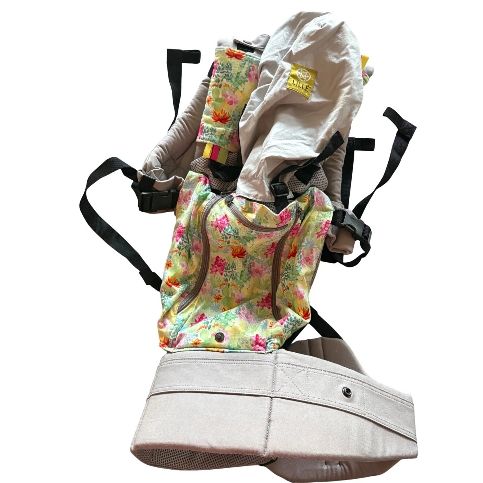 Lillebaby Complete All Seasons Baby Carrier 6-in-1 Floral Desert Bloom & Gray