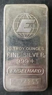 Engelhard 9.83oz Silver Bar