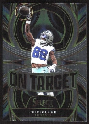 4948K 2025 Panini Select #8 CeeDee Lamb On Target
