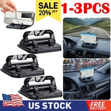 Car Phone Mount with Strong Suction Cup   360  Rotation, Adjustable Viewing