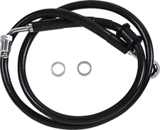 Drag Specialties 1741-5798 Extended Stainless Steel Front Brake Line Kit Plus...