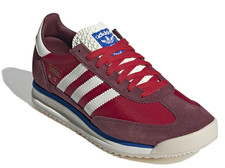 Adidas Originals SL 72 Sneakers Rosso Classico Scarpe da Ginnastica Retro Logo 3 Strisce